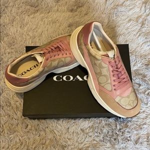 COACH C152 Sig Tech Runner Men’s Sneakers